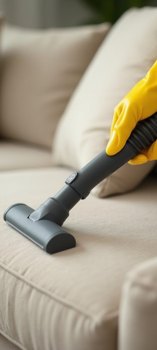 Upholstery cleaning process in Ashfield
