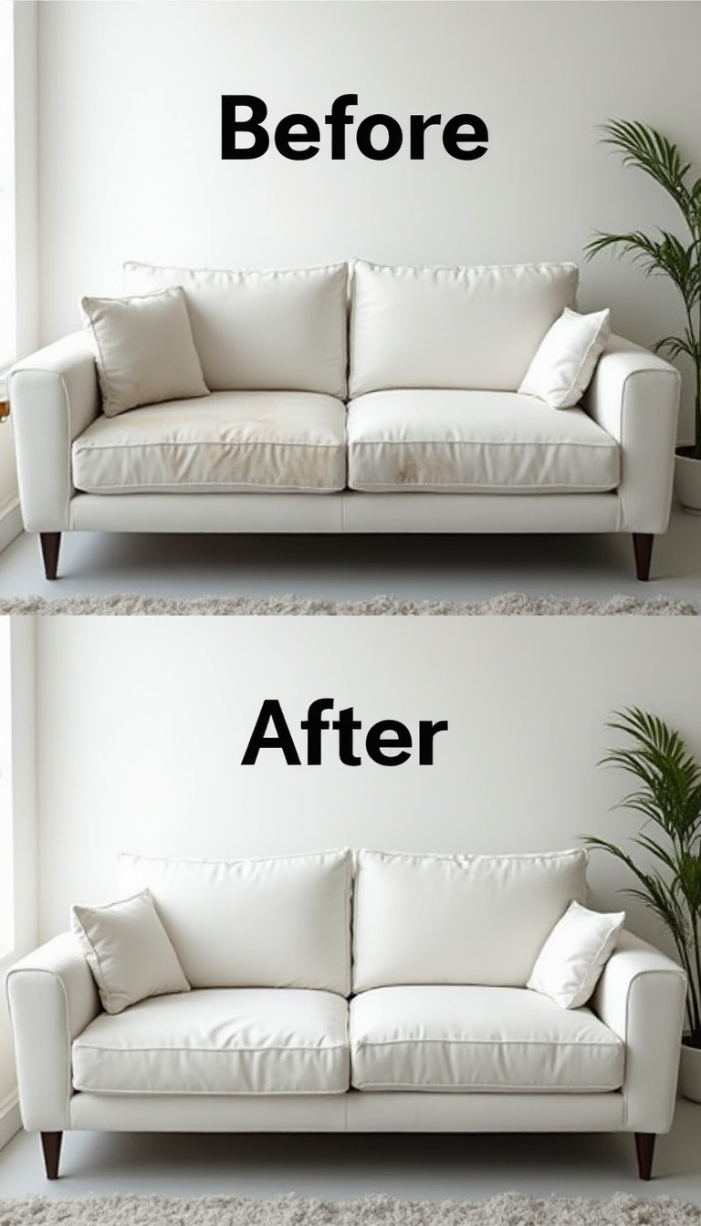 before & after upholstery cleaning in Marrickville before & after upholstery cleaning in Marrickville