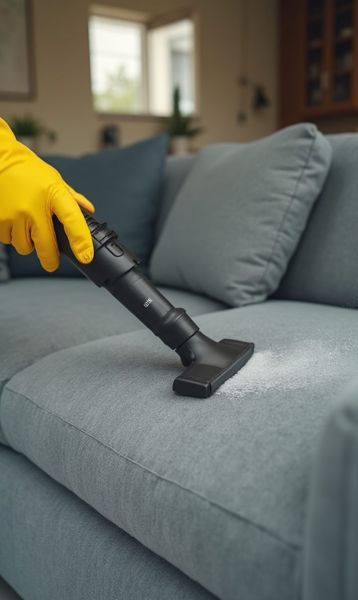 upholstery cleaning process in Artarmon