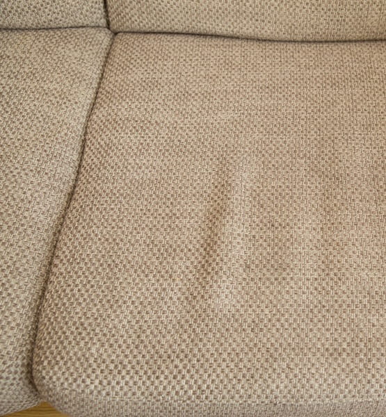 Couch cleaning - after